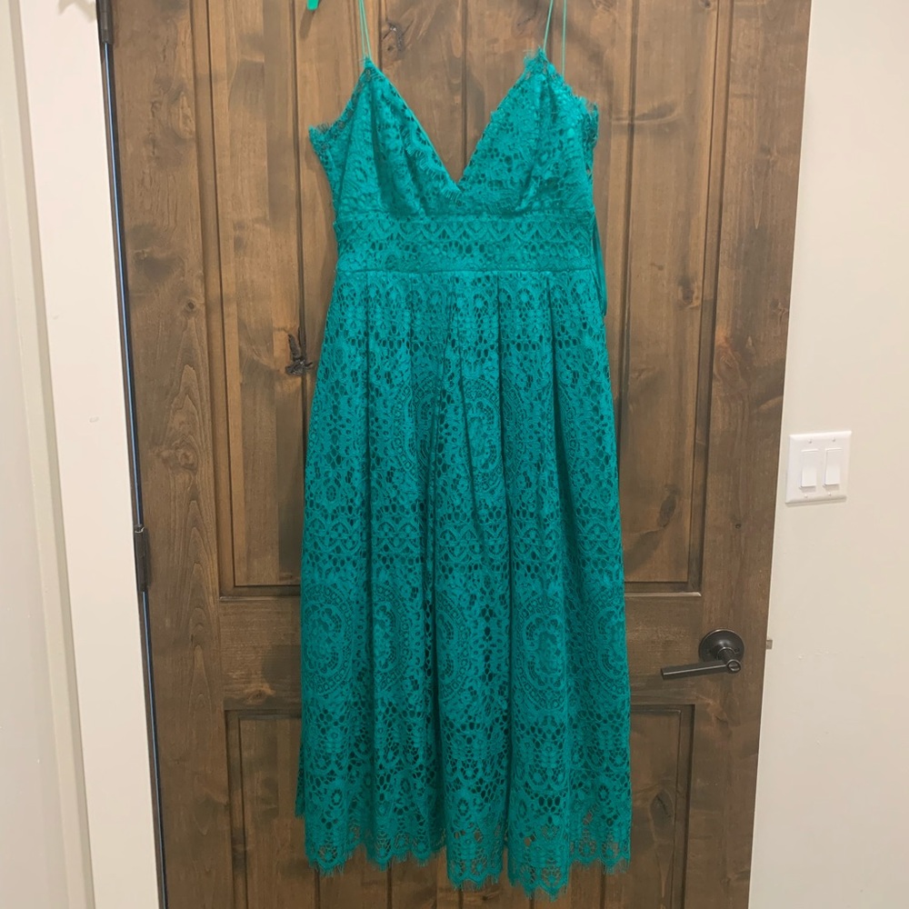 ASOS lace midi